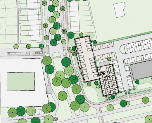 Plattegrond dalwachters boz